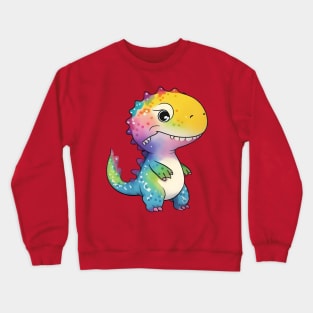 Cute Rex Polkadot Crewneck Sweatshirt